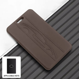 SCH For XPeng G6 G9 X9 P7 NFC Card Car Key Case Cover Liquid Silicone Remote Fob Protector Shell
