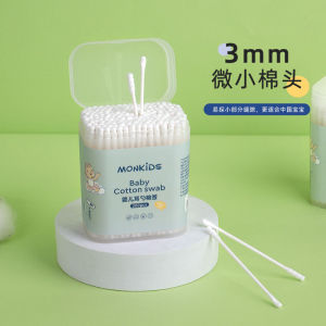 Cotton Buds for Kids for Babies 200 pcs for Face Care and Daily Skincare Routine for Home Salon and Travel Toiletry Use Suitable for Makeup Preparation and Personal Care for Daily Use
