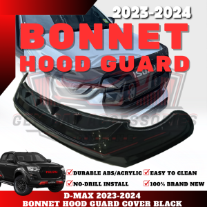 GCAO HOOD GUARD BONNET NEW D-MAX 2023-2024 BLACK DBNG01 (11963)