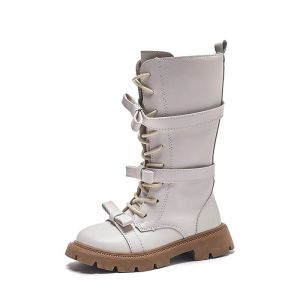 {Importshoes88} Sepatu knee boots tinggi anak perempuan import