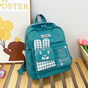 Tas Ransel Anak Perempuan Premium Nilon Karakter Rabbit #TA2409 / Backpack Bunny Kelinci Anak Perempuan Korea / Tas Punggung Sekolah TK SD Paud Anak Perempuan