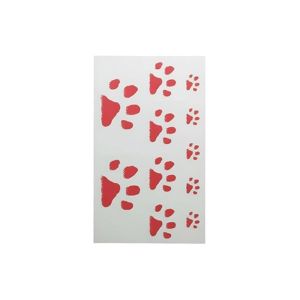 OURTOUR Thermal Color Changing Cat Paw Temporary Tattoos Waterproof INS Style Temperature Sensitive Stickers Cute Body Art Decals Gifts