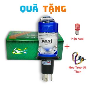 [HÀNG CHUẨN BMA]  Đèn Pha LED Bi Cầu Mini W3F - 60W Ánh Sáng Vượt Trội Trợ Pha Laser 12-24V ĐiệnBình Chuyên Lắp Oto Xe Máy