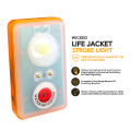 WICKED ไฟกระพริบฉุกเฉิน LED Strobe Light สำหรับเสื้อชูชีพ  ไฟกระพริบความเข้มสูง แตะน้ำเพื่อใช้งาน สำหรับการช่วยเหลือในระยะไกล. 