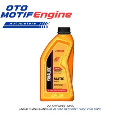 Oli Yamalube matic 800 ml Pelumas motor Yamaha Mio J Gt Soul Smile Sporty Fino X-ride dll