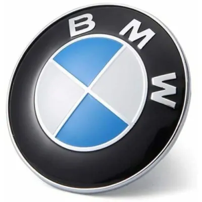 【Hot-Selling】 74mm 82mm white blue emblem badge bonnet hood front rear trunk logo for BMW E46 E39 E38 E90 Z3 Z4 X3 X5 X6 car