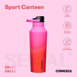 CORKCICLE Sport Canteen 20oz - Sangria