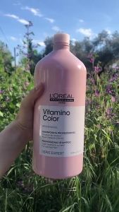 Dầu gội xả Loreal Vitamino dưỡng màu tóc nhuộm full size