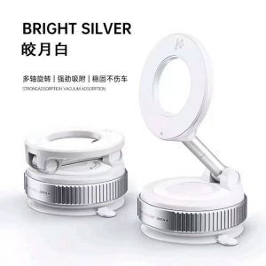 วงเล็บอุปกรณ์เสริม การหมุน 360° มัลติฟังก์ชั่น ที่วางโทรศัพท์มือถือ โลหะผสมสีดํา การดูดแม่เหล็ก