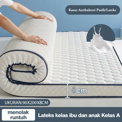 Kasur Latex Kasur Spring Bed Kasur Memory Foam Mattress kualitas tinggi Tebal 8cm