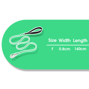 TRUELOVE Dog Leash Strong Pet Leash Heavy Duty Reflective with Secure Hook Comfortable Handle Nylon Durable Nylon Sturdy for Small Medium Large Dog