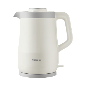 Ấm siêu tốc 1.5L Toshiba KT-15DRTVN(W) - Thiết kế chống tràn an toàn - Bảo hành 12 tháng