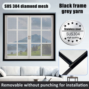 ✨24-hour delivery✨ window mosquito net window netting magnet magnetic netting window screen mosquito net for window window net jaring nyamuk 35-mesh 蚊纱网