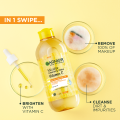 Garnier Vitamin C Brightening Micellar Water (125ml/400ml) – Makeup Remover , Cleanser, Toner for Brightening Dark Spots, Acne Marks, Hyperpigmentation. 