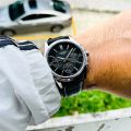 ĐỒNG HỒ NAM CASIO MTP 1375L-1A MẶT ĐEN DÂY DA CHỐNG NƯỚC. 