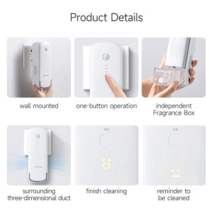 Xiaomi EraClean Air Purifier Aromatherapy Deodorizing Sterilizer Bathroom Automatic Air Fresher Natural Flower