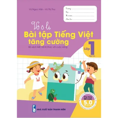 Sách - Vở ô li Bài Tập Tiếng Việt Tăng Cường Lớp 1 - Kết Nối