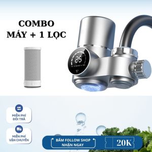 Máy Lọc Nước Tại Vòi Khử UV CAO CẤP | Diệt Khuẩn 99.99% Hết Clo Cặn Bã | Giải Pháp Nước Sạch Khu Đông Dân
