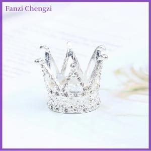 Fanzi Búp bê phụ kiện kim loại vương miện mũ nón tóc phụ kiện tóc cho búp bê nhà đồ chơi