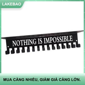 【LAKEBAO】 Trophy hiển thị đứng huy chương móc áo với 15 móc kim loại chủ chốt Tương thích cho các trường học sự kiện văn phòng trang trí nội thất