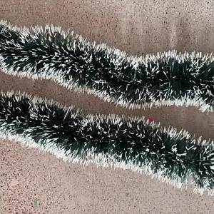 Dây Đuôi Chồn Giả Trang Trí Noel Dài 2 Mét Rộng 10cm Dây Kim Tuyến Thông Xanh Lấp Lánh Decor Cây Thông Cửa Hàng