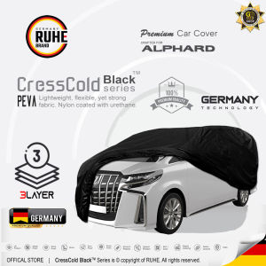 RUHE Germany Toyota Alphard Nano Dress Silver Peva Car Cover Outdoor Protection Waterproof UV Penutup Selimut Kereta Car Car Toyota Vellfire Cover Kereta Automotive Exterior Accessories Covers