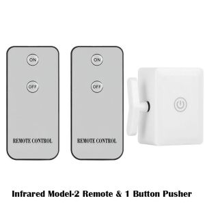 JAYNEBIO Rechargeable Button Pusher Smart Infrared/RF Wireless Light Button Lazy Artifact Remote Switch Home Accessories