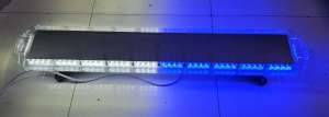 Blue White Siren Blinker Ambulance Patrol Light Slim type Emergency Light