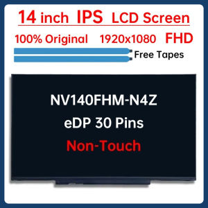 14" Laptop LCD Screen NV140FHM N4Z NV140FHM-N4Z Display Matrix Panel Replacement 1920x1080 IPS 45% NTSC eDP 30 Pins Non-Touch