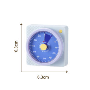 Warm Cabin.my Visual Timer Magnetic Countdown Clock Kitchen Study Office Home School Rotating Time Management ABS PC