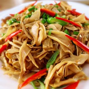 Yanxiuzhu Soft Bamboo Shoot Strips Ready To Cook No Soaking Needed Fresh Bamboo Shoots Strip For Stir‑fry Cooking Ingredients Wet bamboo shoots tender bamboo shoots dried food