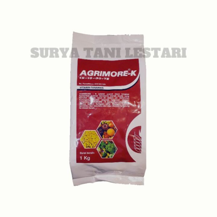 Agrimore K 15-10-30 1 Kg Vitamin Tanaman | Lazada Indonesia