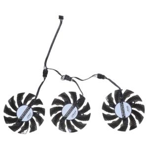 82mm 4Pin Video Fan Graphics Cooling Graphics Radiators Easy Installation for RX6800 6800XT 6900XT