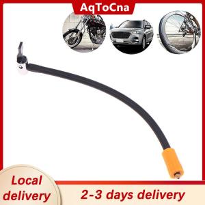 [COD] AqToCna Ship within 24 hours 1 Piece Fine Thread Inflation Hose Adapter 30CM Car Tire Air Inflator Hose M6 Locking Air Chuck With Standard Tire Valve Quick Inflation Part