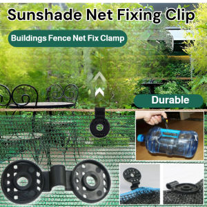 🌿 Versatile Sunshade Net/Hail Net/Sunblock Net Hook For Shelters Reusable/Aging Resistant/Delicate Plastic Material/Guoxing Greenhouse Parts Multiple Types  X23041003FA-Shade Sunblock Net Hook (Free Shipping)
