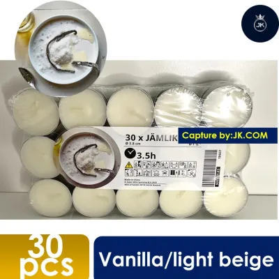 [30pcs] iKea Tealight candle Scented tealightSweet vanilla/natural