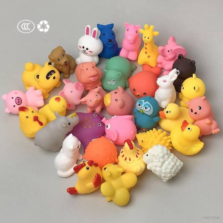 FZ Cute Animal Doll Bath Toys Baby Water Toy Cartoons Toys Children ...