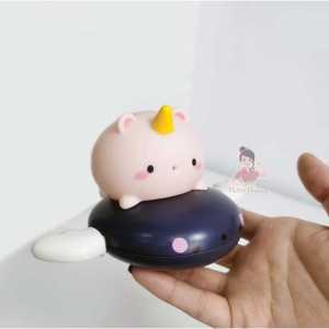 Mainan Air Anak Bayi Babi Tarik Mandi Lucu /Kids Bath Toys Original