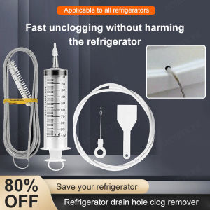[Save your refrigerator] Refrigerator drain hole clog remover 5pcs cleaning tool set