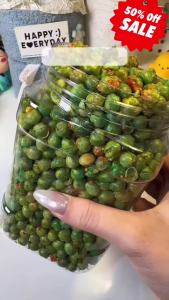 KOKO 200g Crunchy Green Peas Crispy Roasted Peas Snack Ready to Eat Bold Garlic Flavor Crispy Texture Healthy Snacking FDA Approved