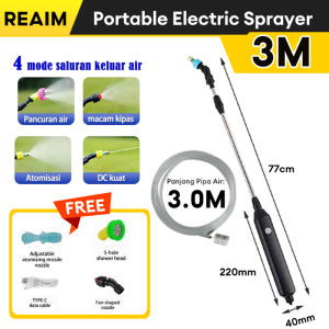 Reaim Sprayer Elektrik - Semprotan Tanaman Portabel dengan Nozel Adjustable Praktis & Efisien