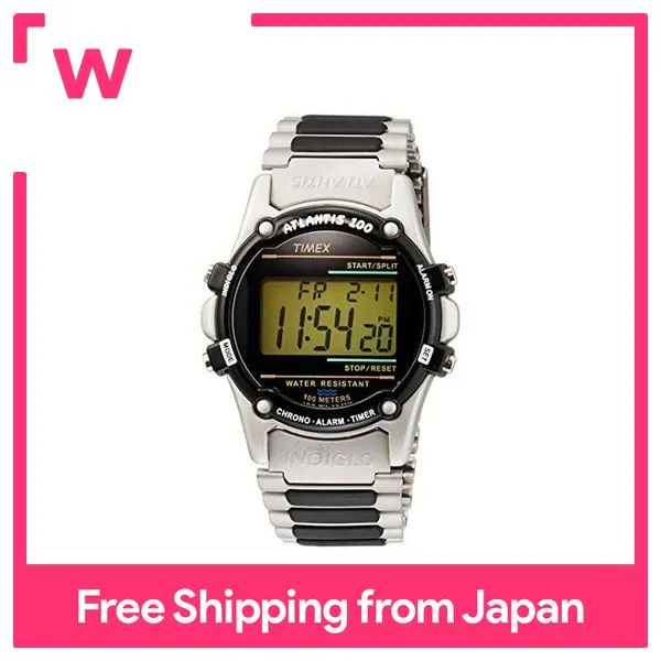 TIMEX] Watch Atlantis 100 TW2U31100 Silver Lazada Lazada PH