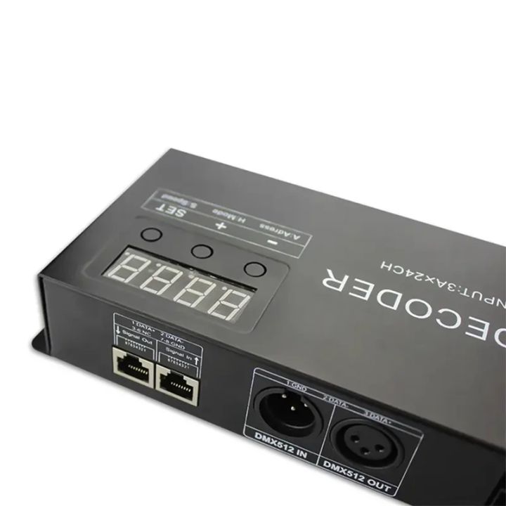 2 Kanaals DMX512 & RDM Decoder voor DualWhite LEDStrips