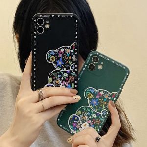 Case Xiaomi Redmi 10 10 Prime Note 10 Note 10S Note 10 5G Note 10 Pro Note 11 Note 11S Note 11 Pro 4G 5G Poco M3 Pro 5G Poco M4 Pro 4G Poco X3 Pro NFC Casing Dove Bear Batik Flower