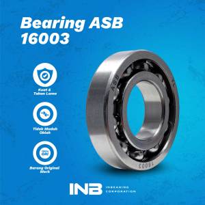 Laker Bearing 16003 ASB Bearing Stud Kopling Tiger Gl Pro INB Original ASB