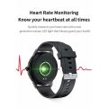 Awei H36 1.52 "HD Screen Smart Watch Blood Glucose Blood Pressure Monitoring with 100+Sport Modes Fitness Watch with IP68 Waterproof GPS Positioning Outdoor Watch Compatible with All Mobile Phones. 