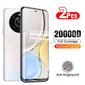 ♥Ready Stock【Hydrogel Film】 2pcs Screen Protector For Honor 50 SE 70 Pro+ 50 5G 8X 8S 2019 9X Lite X8 X9 X10 Magic4 Pro Magic4 Ultimate 5G 4lite Phone Soft Protection Film