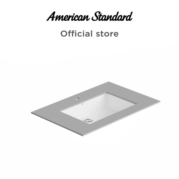 American Standard Flexio Thin Touch Square Undercounter Basin 500mm