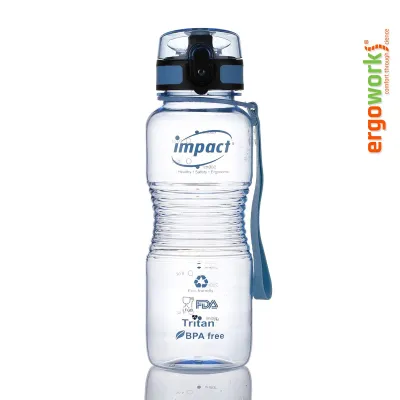 Ergoworks x Impact Ergo Water Bottle with Jump Lid BPA-Free & Travel-Friendly 650-08-XCL