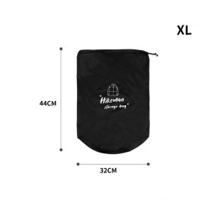 GUDAN Drawstring Closure Down Jacket Compression Bag Sun Protection Lightweight Clothing Drawstring Bag Home Use Nylon Clothing Storage Bag Outdoor Travel